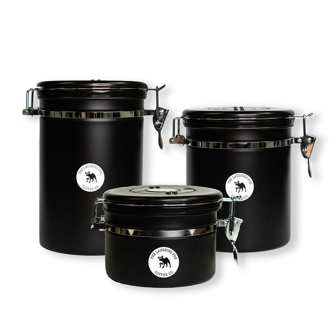 Stainless Steel Storage Canisters with CO2 release valve