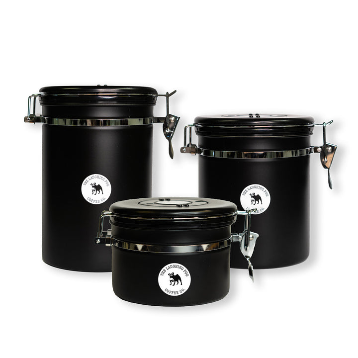 Stainless Steel Storage Canisters with CO2 release valve