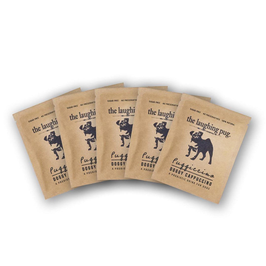 Puggiccino 5 pack (Doggy Cappuccino's)