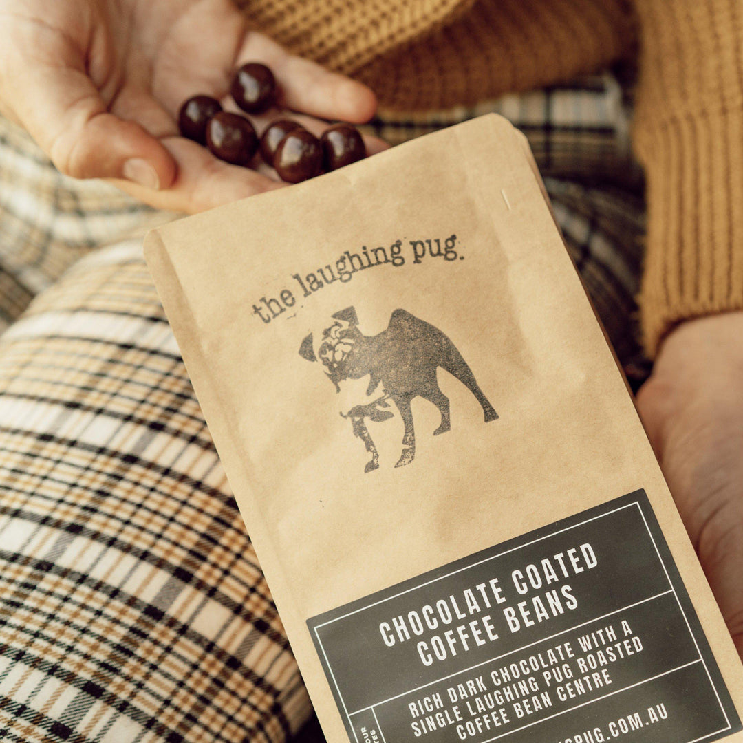 Premium Dark Chocolate Coated Coffee Beans