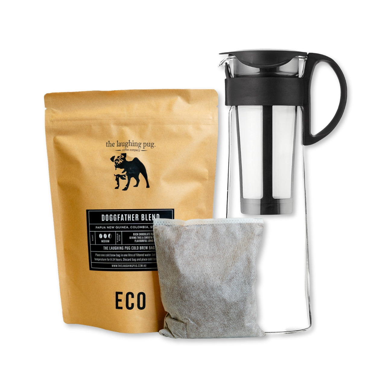 Brew Pack Easy Cold Brew Pack – The Laughing Pug Coffee Co