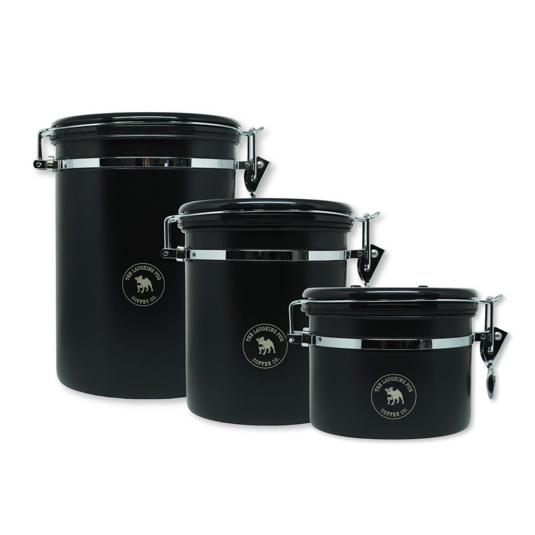Stainless Steel Storage Canisters with CO2 release valve