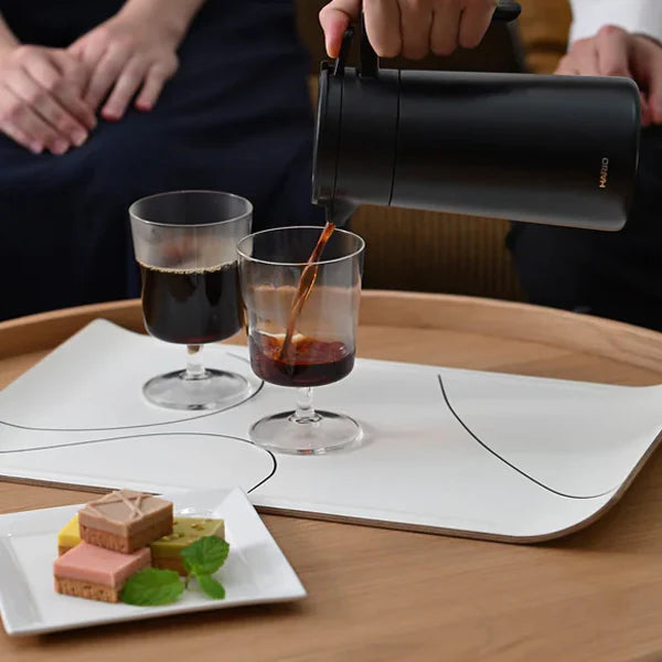 Hario Double-Walled Thermal Jug 800ml (Ceramic Coated)